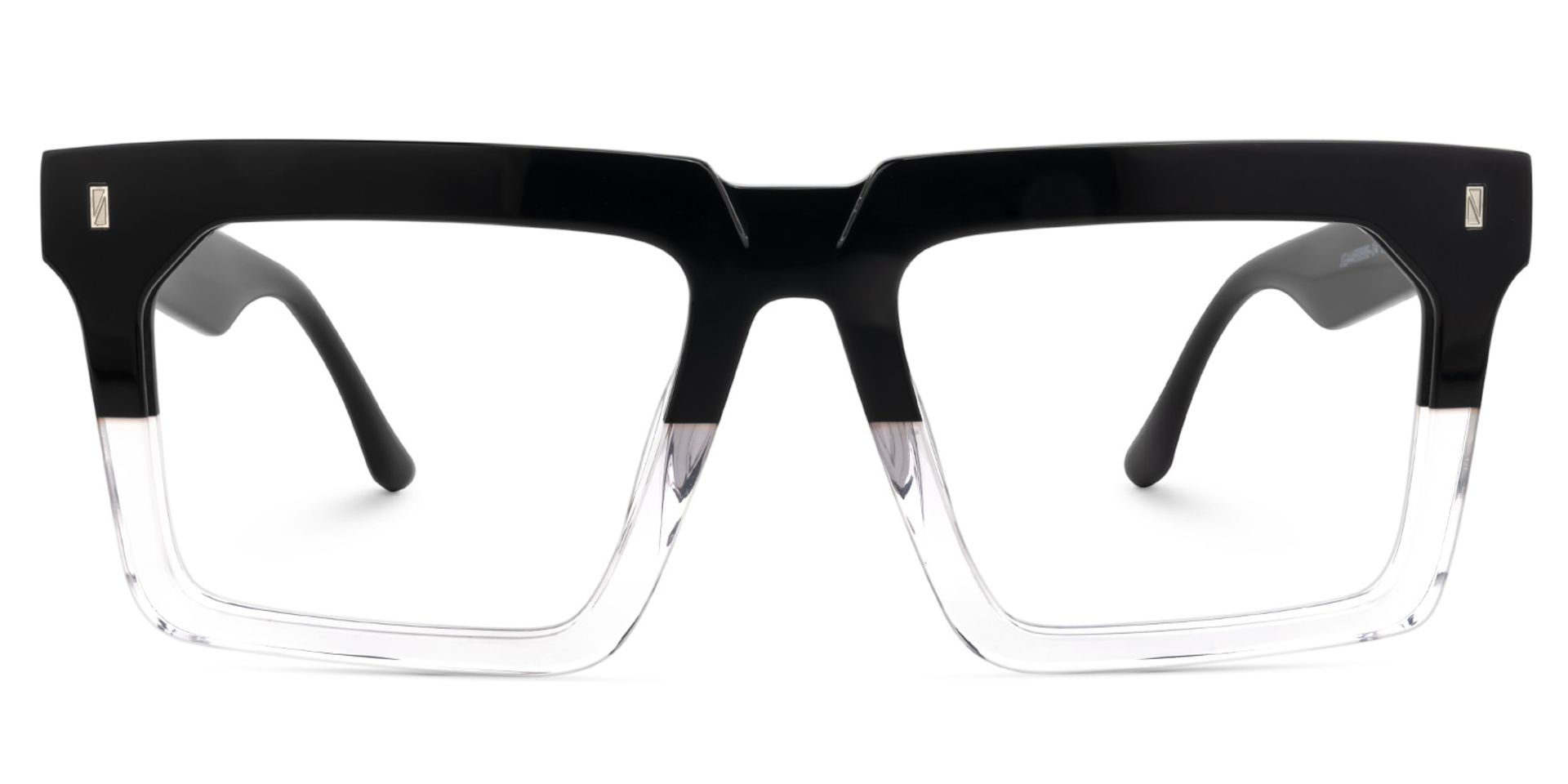 Moreland Rectangle Two-Tone Eyeglasses Online0