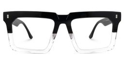 Moreland Rectangle Two-Tone Glasses0