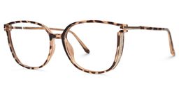 Rodz Square Thin Tortoise Glasses1