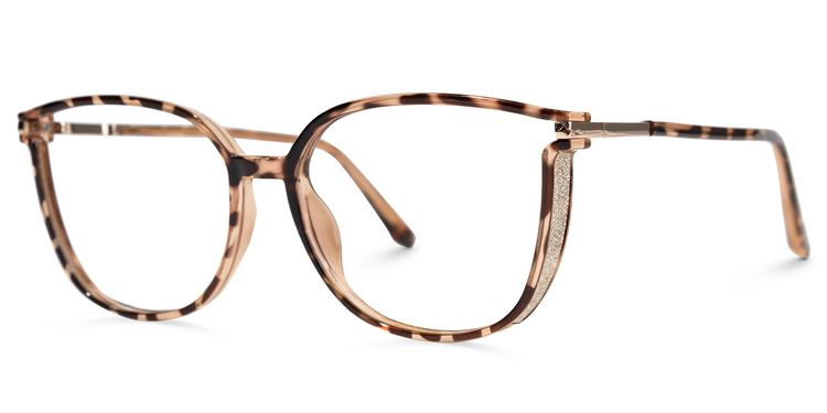 Rodz Square Thin Tortoise Glasses