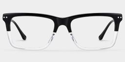 Harper Two-tone Rectangle Glasses0