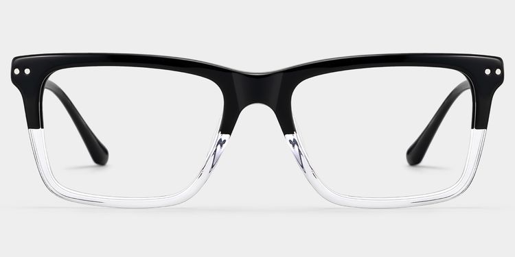 Harper Rectangle Two tone Glasses