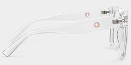 Ebony Square Clear Glasses5