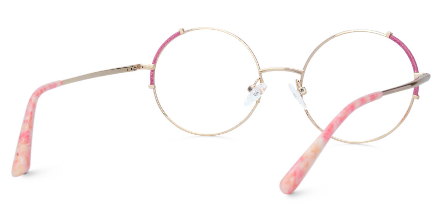 Rindy Round Pink Glasses3