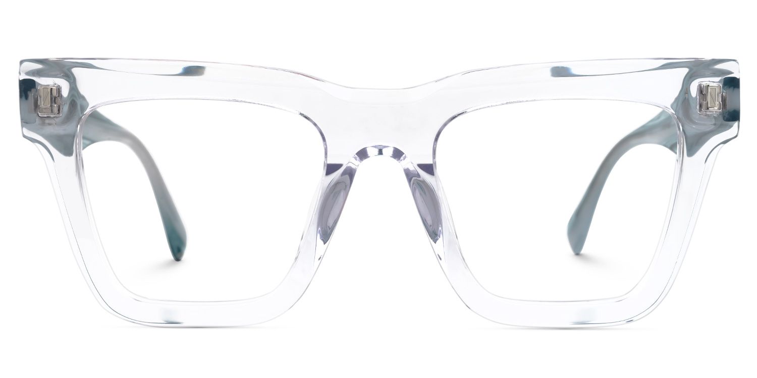 Square Janae Clear Glasses on sale -Zeelool Glasses0