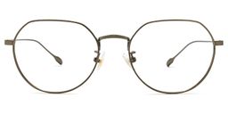 Herbert Brown Round Glasses0