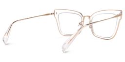 Tashawna Cateye Clear Glasses3