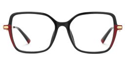 Rendon Square Black Glasses0