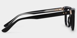 Michael Square Black Glasses4