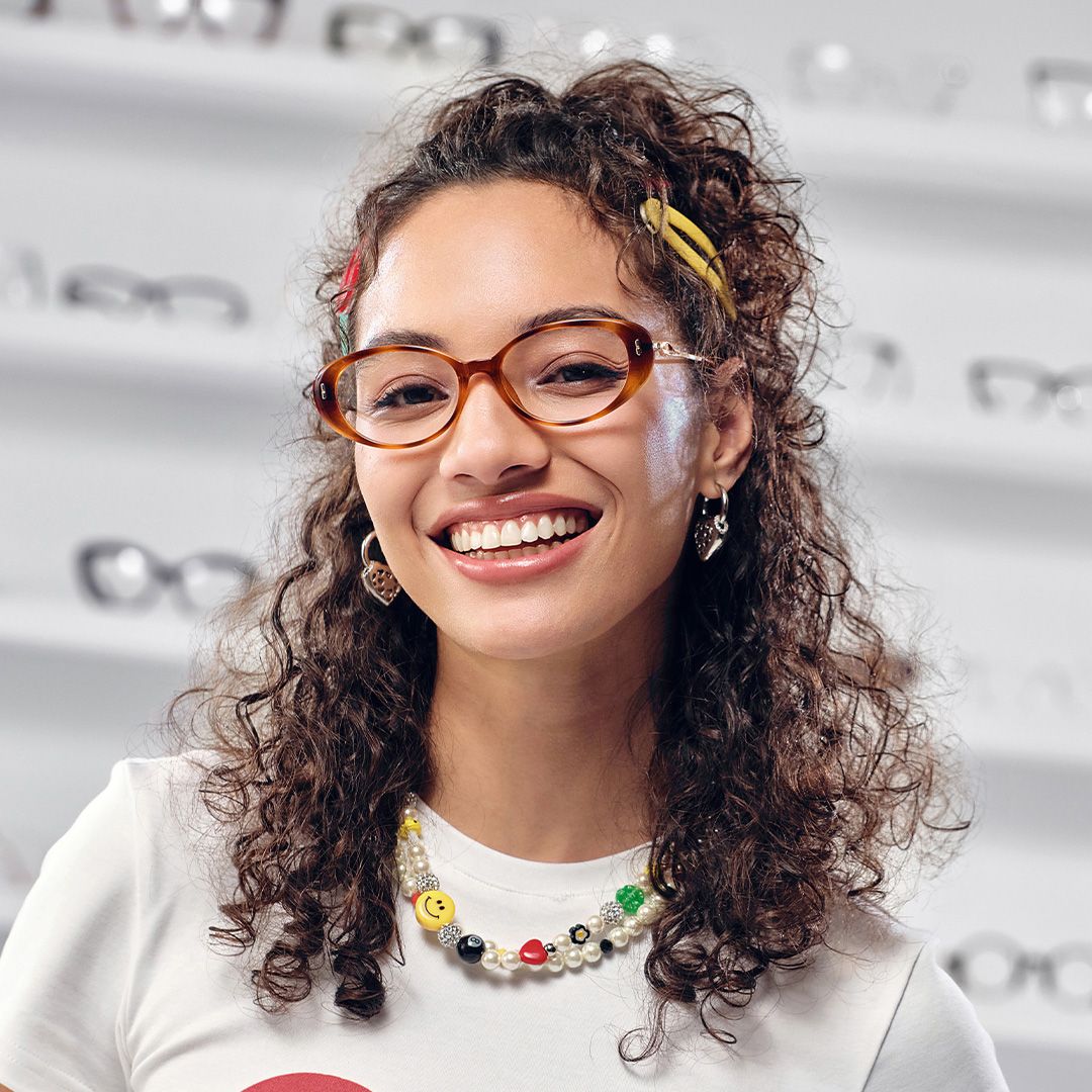 Blaire Tortoise Frame Glasses with Oval Frame Online | ZEELOOL7