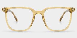Jude Beige Square Glasses0