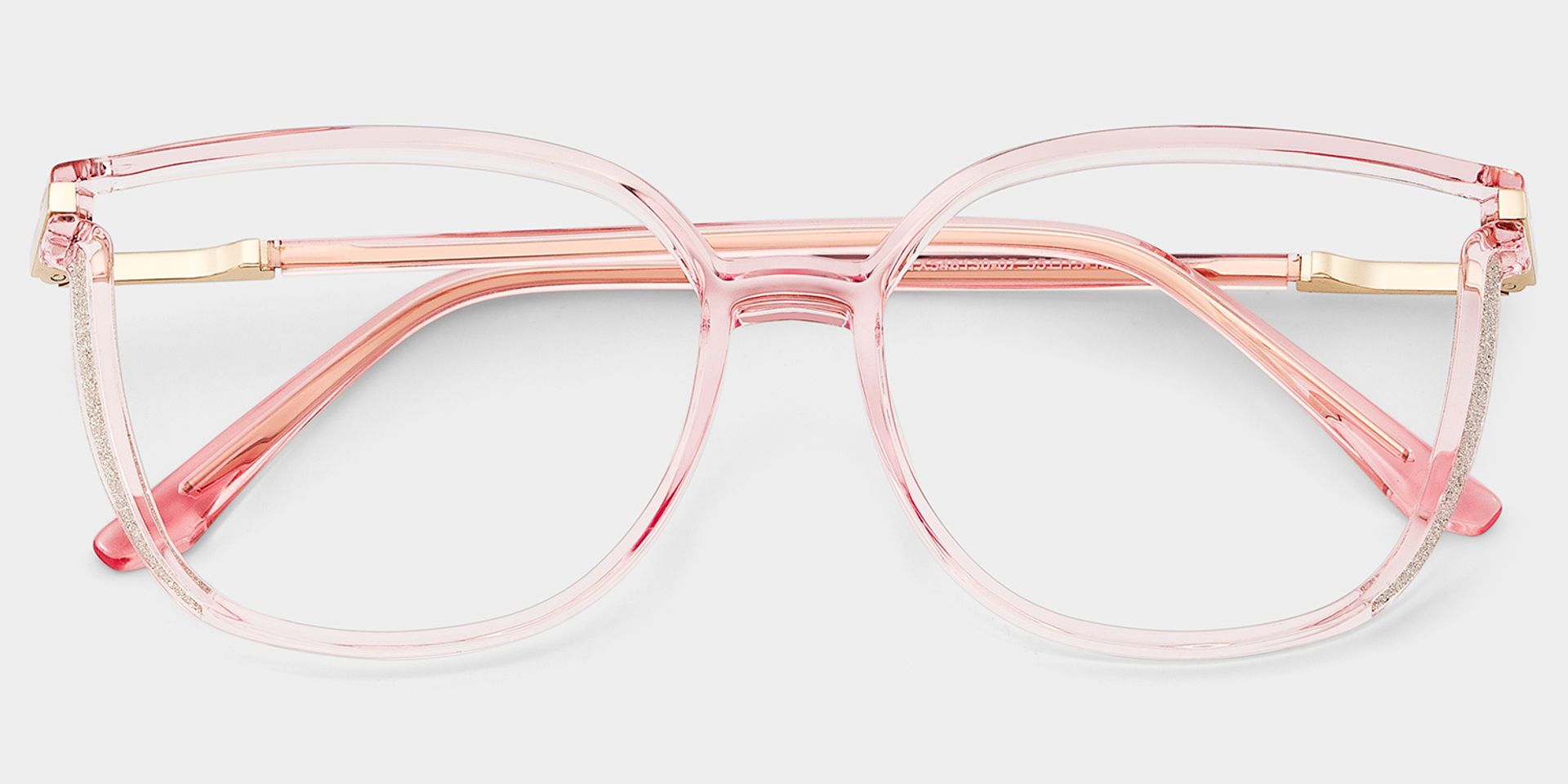 Rodz Light Pink Square Frame Glasses | Zeelool2