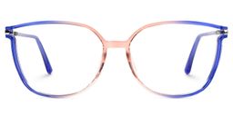 Rodz Blue Square Glasses0