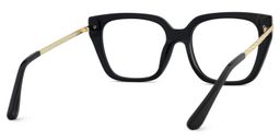 Yusbetsy Rectangle Black Glasses5