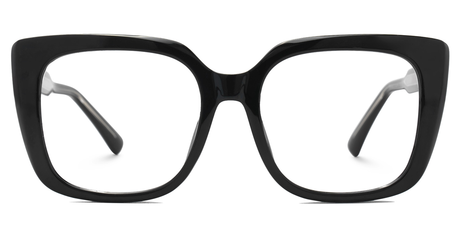Valdez Square Black Glasses0