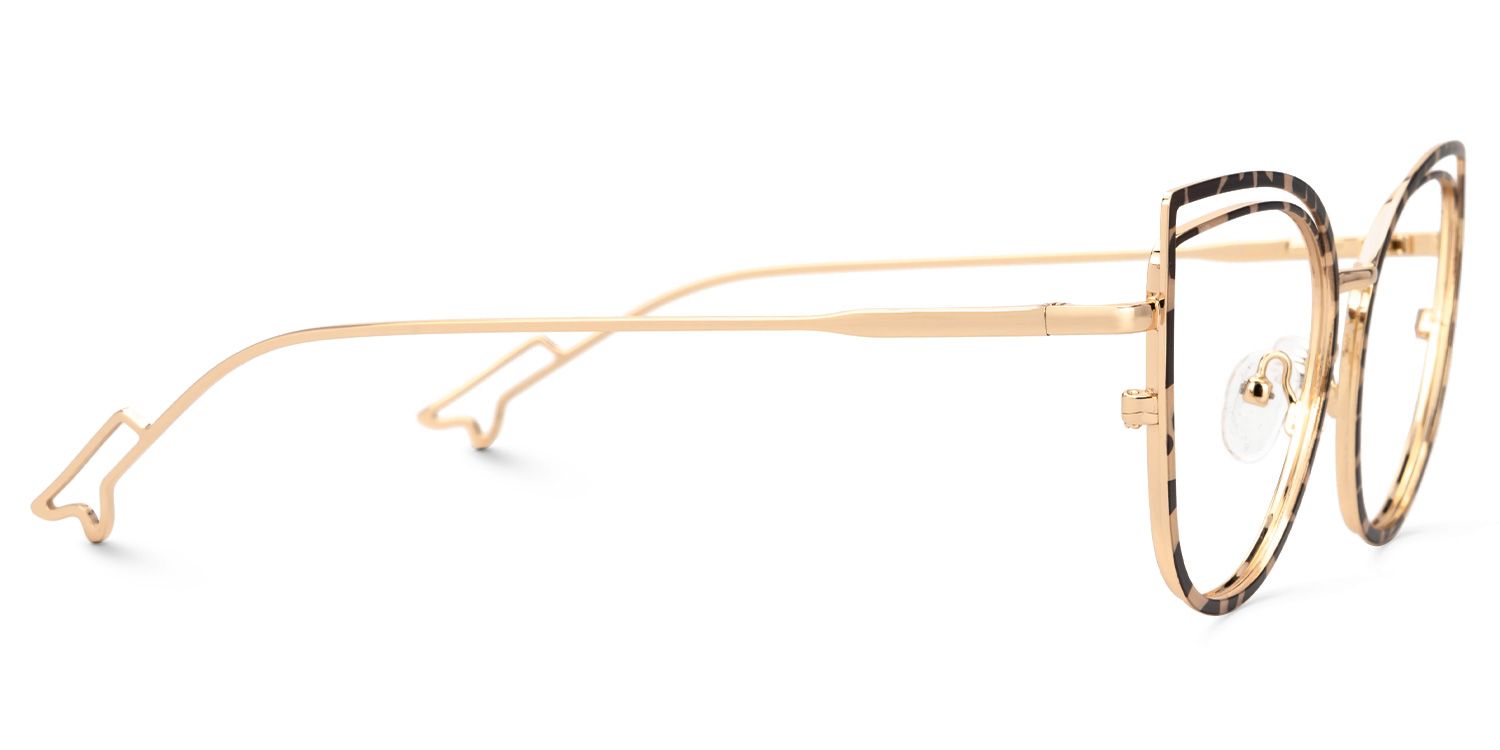 Spivey Cateye Metal Full Frame Eyeglasses | ZEELOOL UK4