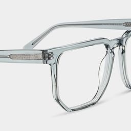 Matherne Gray Square Glasses4