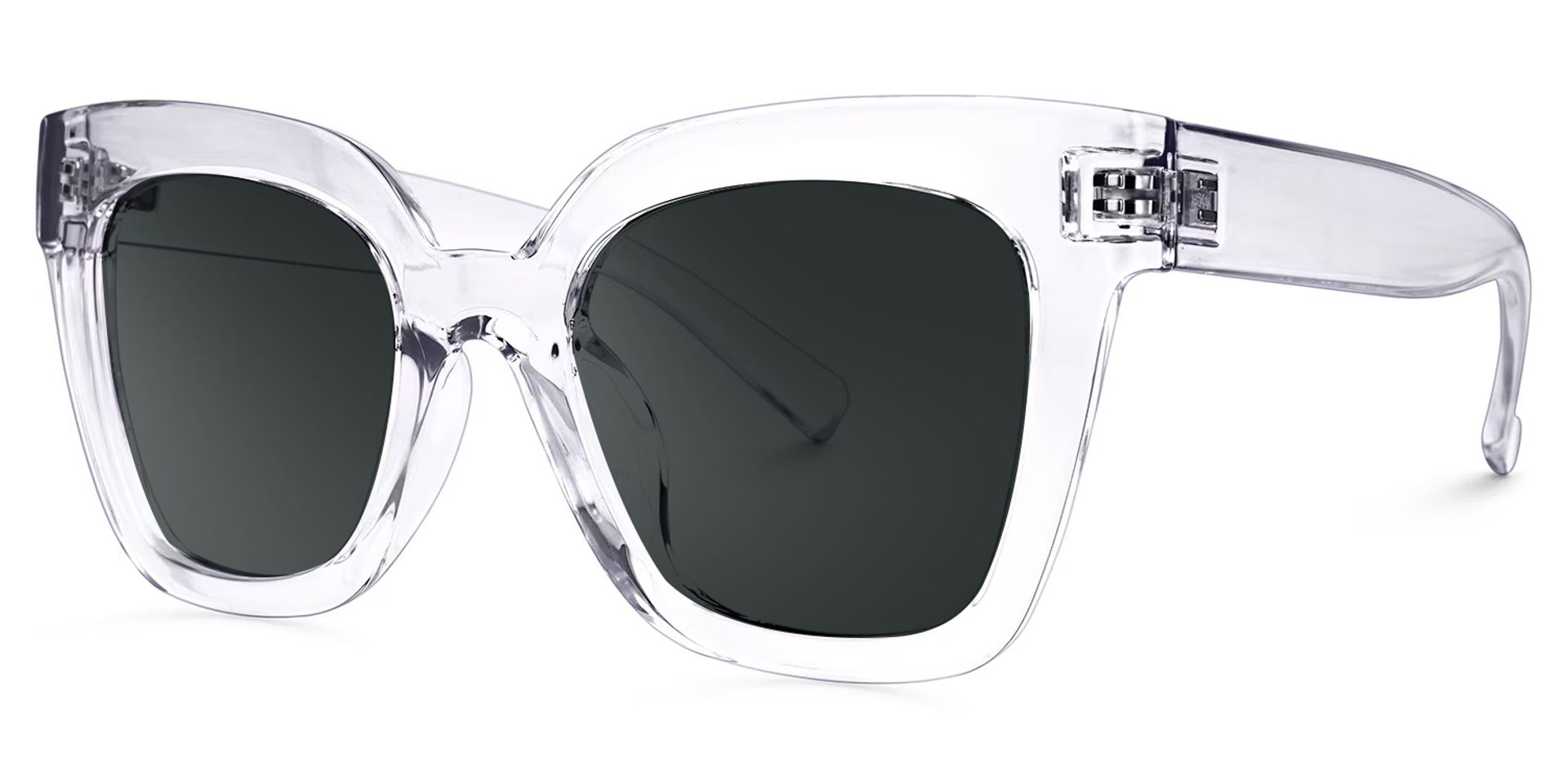 Malcolm Square Clear TR90 Frame Sunglasses | ZEELOOL UK1