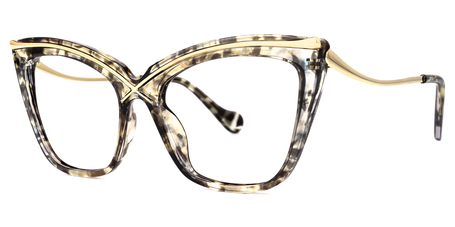 Winston Cat-eye Tortoise Frame Glasses | ZEELOOL UK1