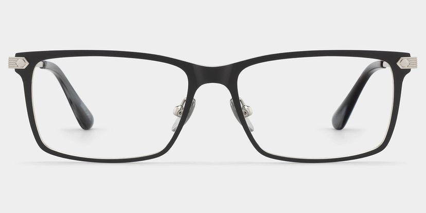 Alexander Rectangle Black Glasses
