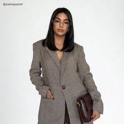 Dakota Tortoise Rectangle Glasses7