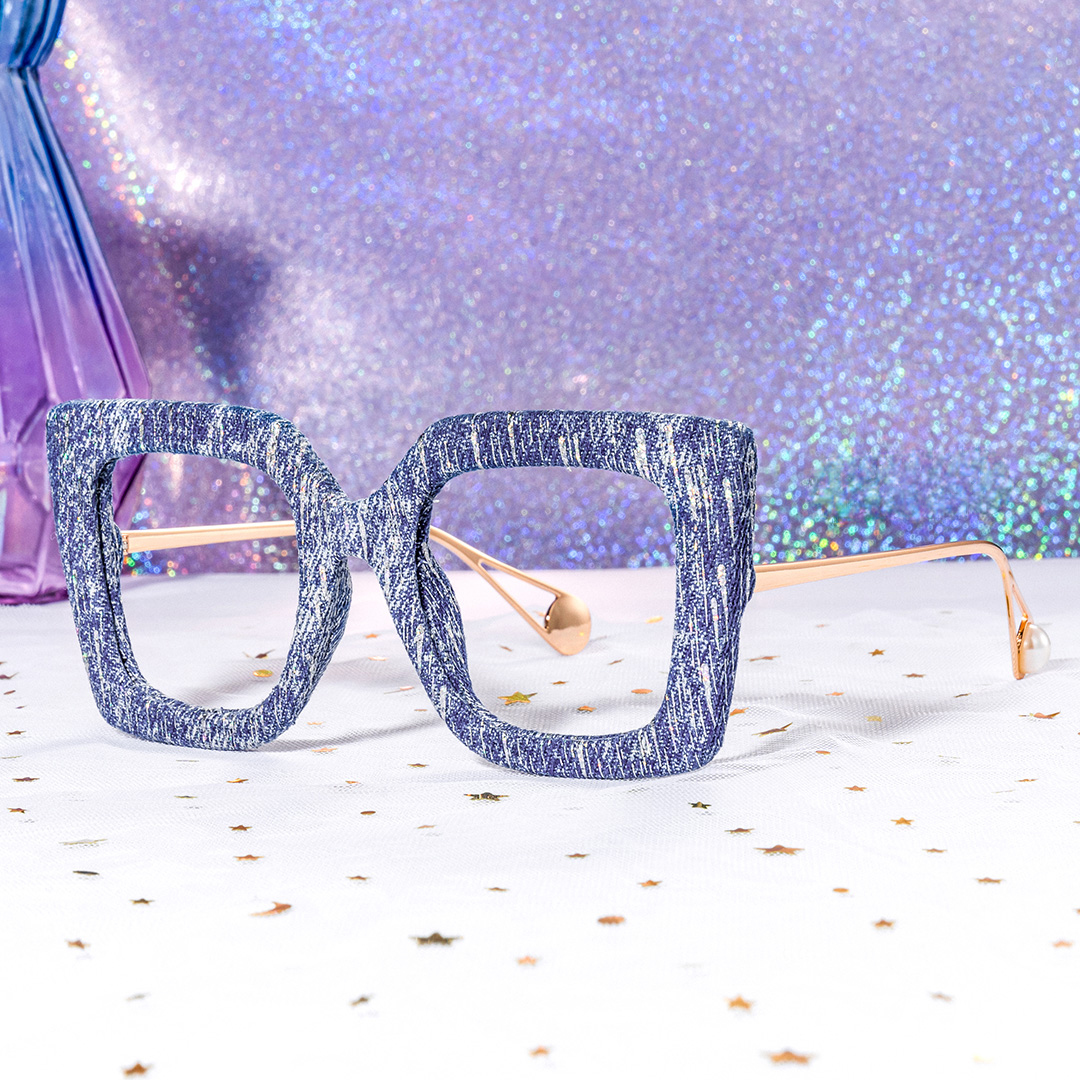 ZEELOOL Latanya Square Colorful Glasses
