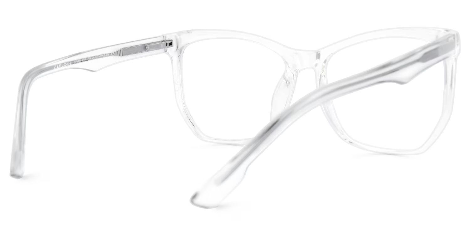 Libby Geometric Clear Eyeglasses & Glasses Frames3