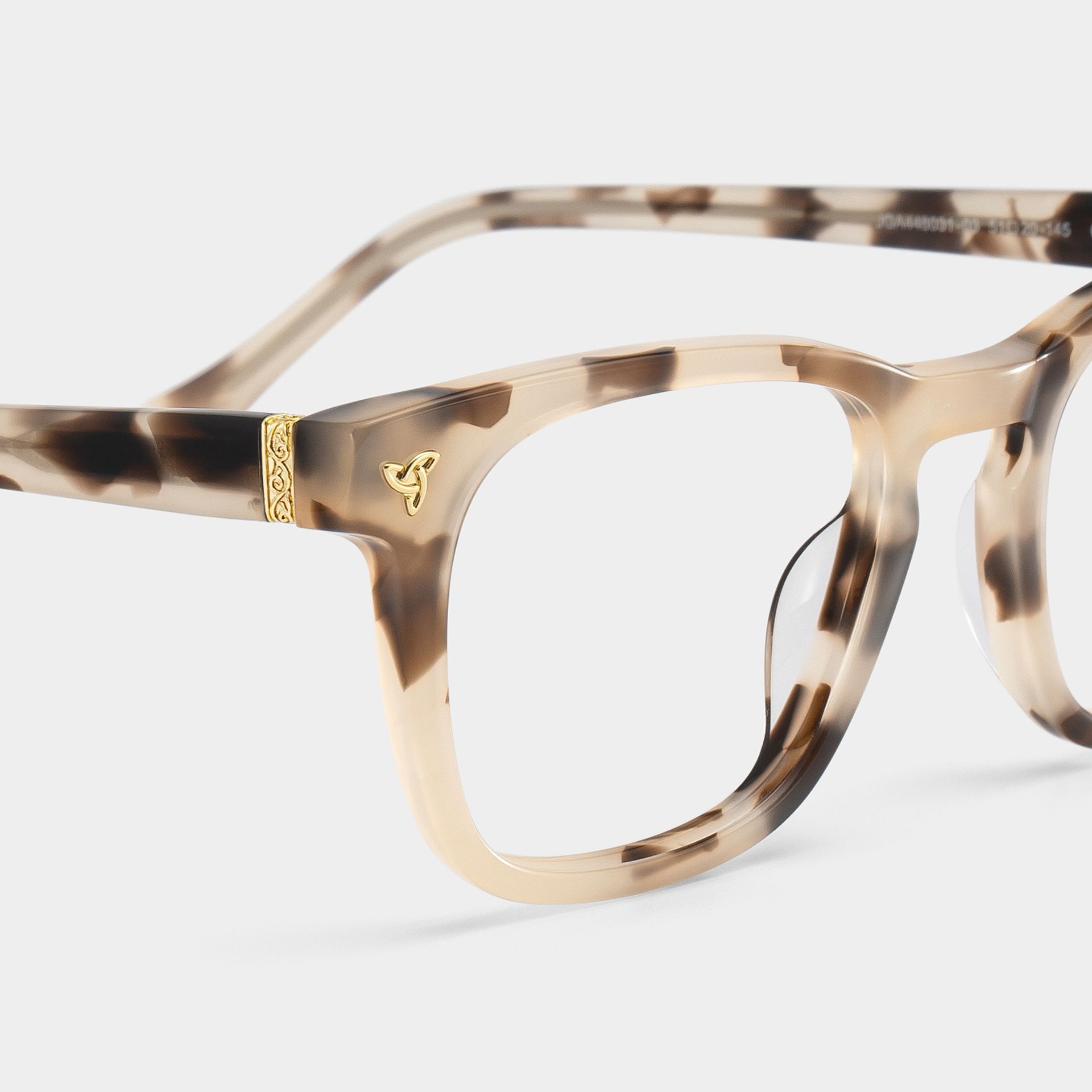 Heather Tortoise Frame Glasses with Square Frame Online | ZEELOOL5