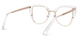 Brewer Cateye Clear Glasses3