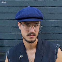 Calvin Silver Aviator Glasses5