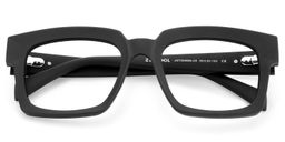 Amadeo Rectangle Black Glasses2