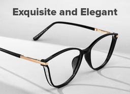 Keyshia Cateye Black Glasses4