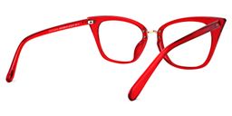 Chandrikar Cat Eye Red Glasses3