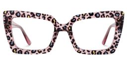 Tootie Butterfly Pink Leopard Glasses0