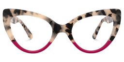 Claudette Cateye Tortoise Glasses0