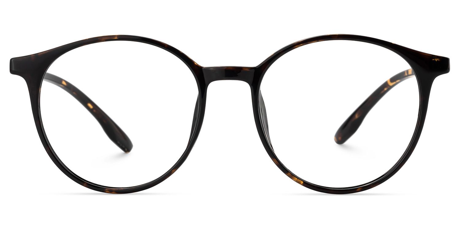 Blanco Round Tortoise Glasses | ZEELOOL UK0