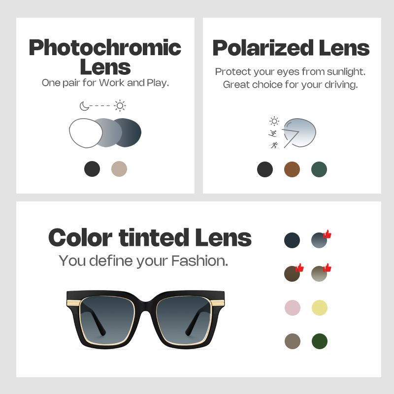 Taylor Square Black Color Frame Glasses for females | ZEELOOL UK4