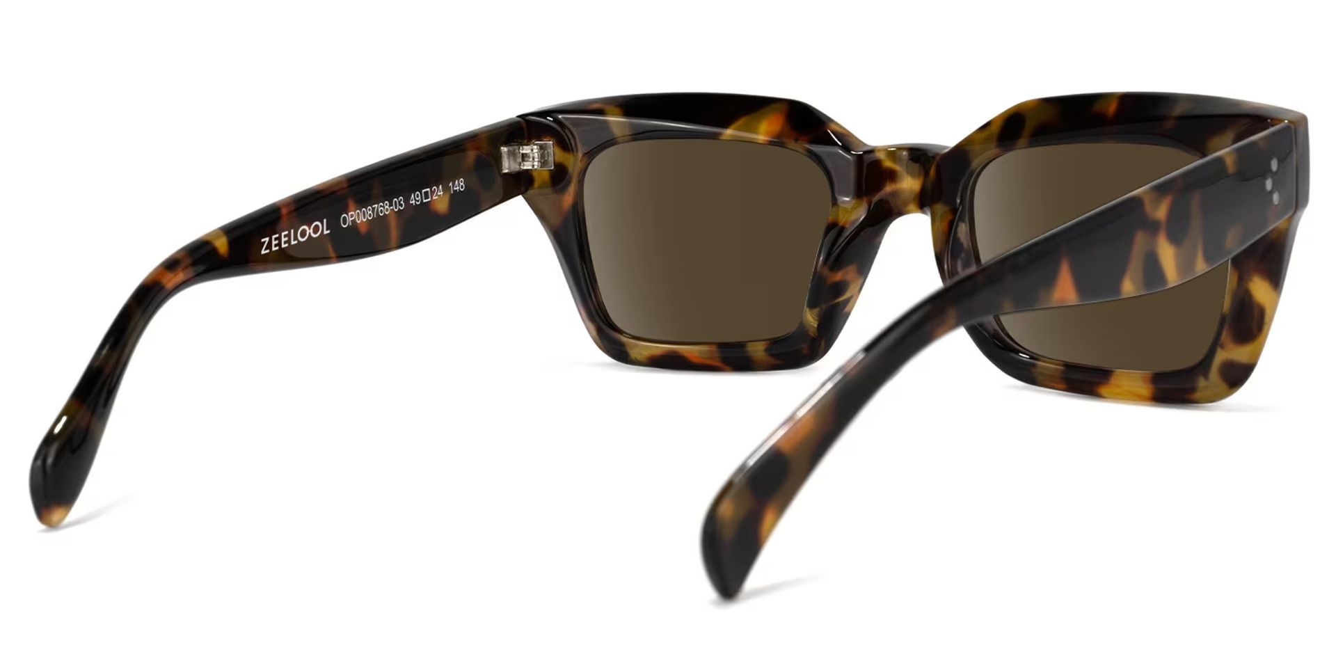 Nevaeh Square Tortoise Sunglasses | ZEELOOL UK3
