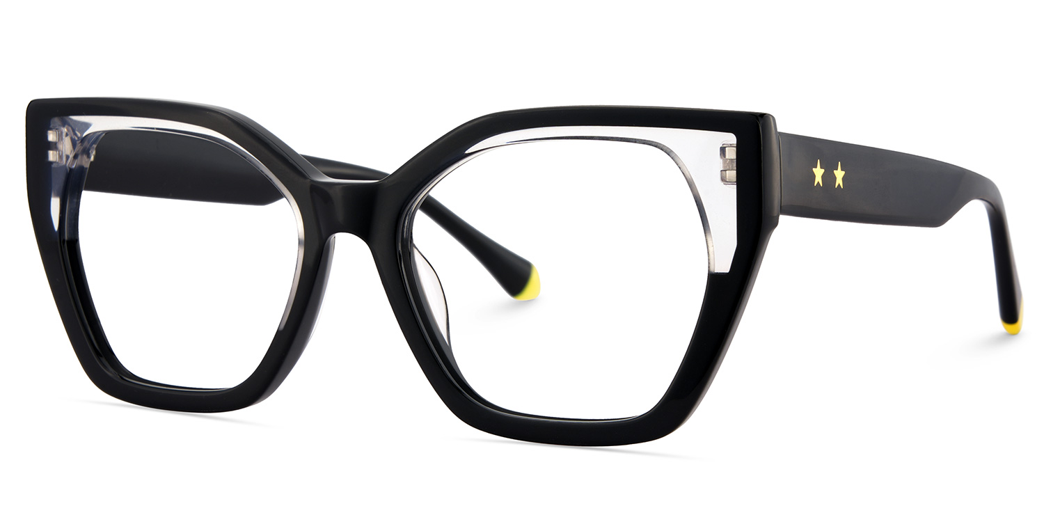 Butterfly Spectacle Frames With Black Color3