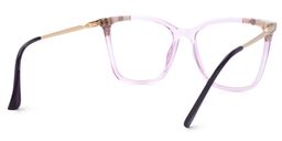 Roshavia Square Purple Glasses4