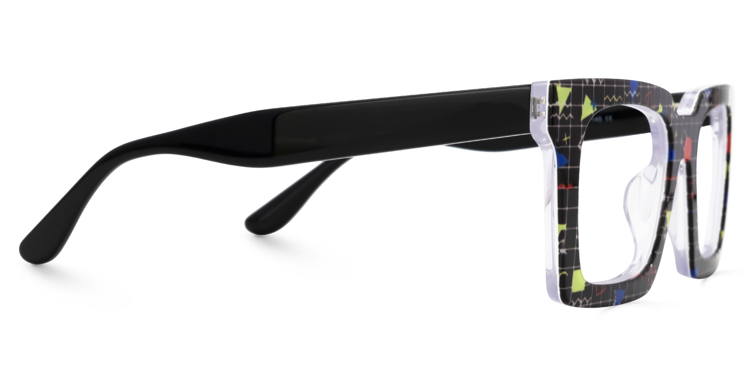 Kevin Square Black Glasses2