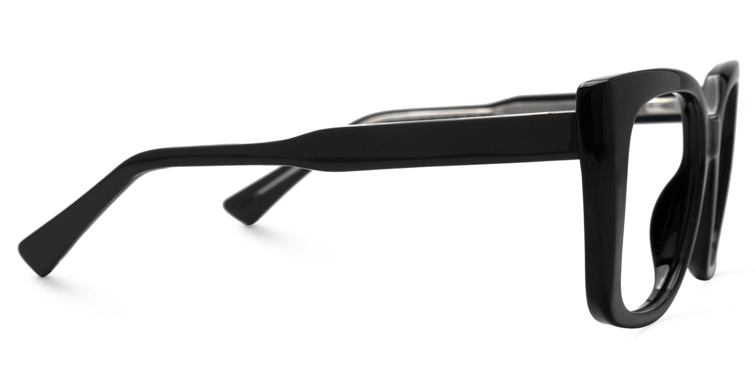 Valdez Black Frame Square Glasses on Sale2