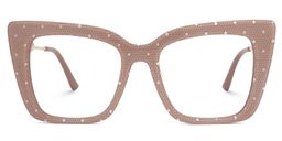 Monalisa Square Brown Glasses1