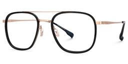 Reyna Aviator Black Glasses3