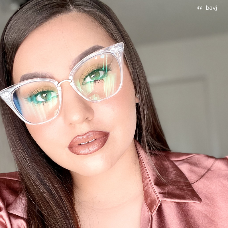 Chandrikar Cat Eye Crystal Frame Glasses | ZEELOOL UK11