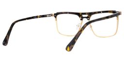 Rajni Rectangle Gold Glasses3