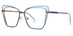 Castillo Butterfly Iridescent Glasses1