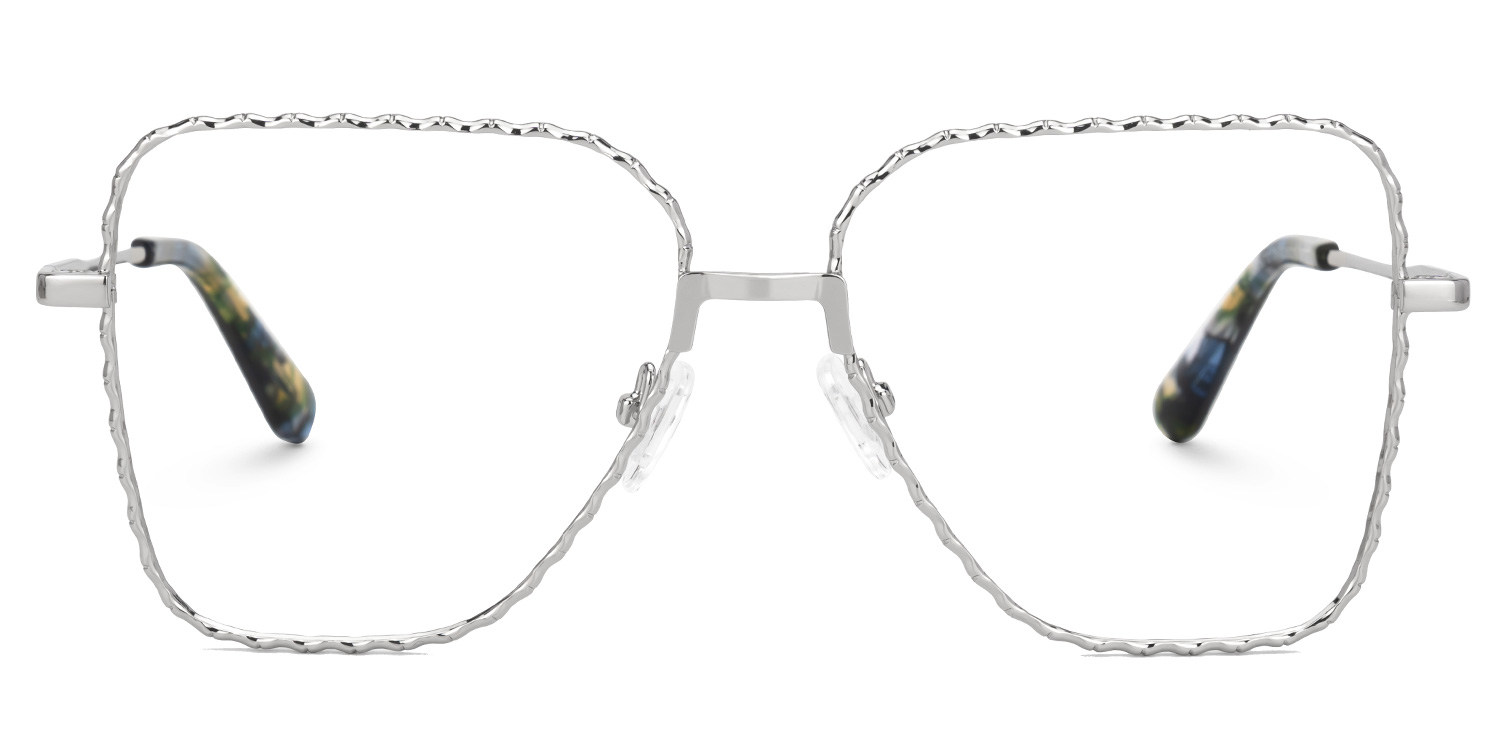 Alisandra Aviator Silver Glasses0