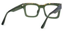Vorse Square Green Glasses3