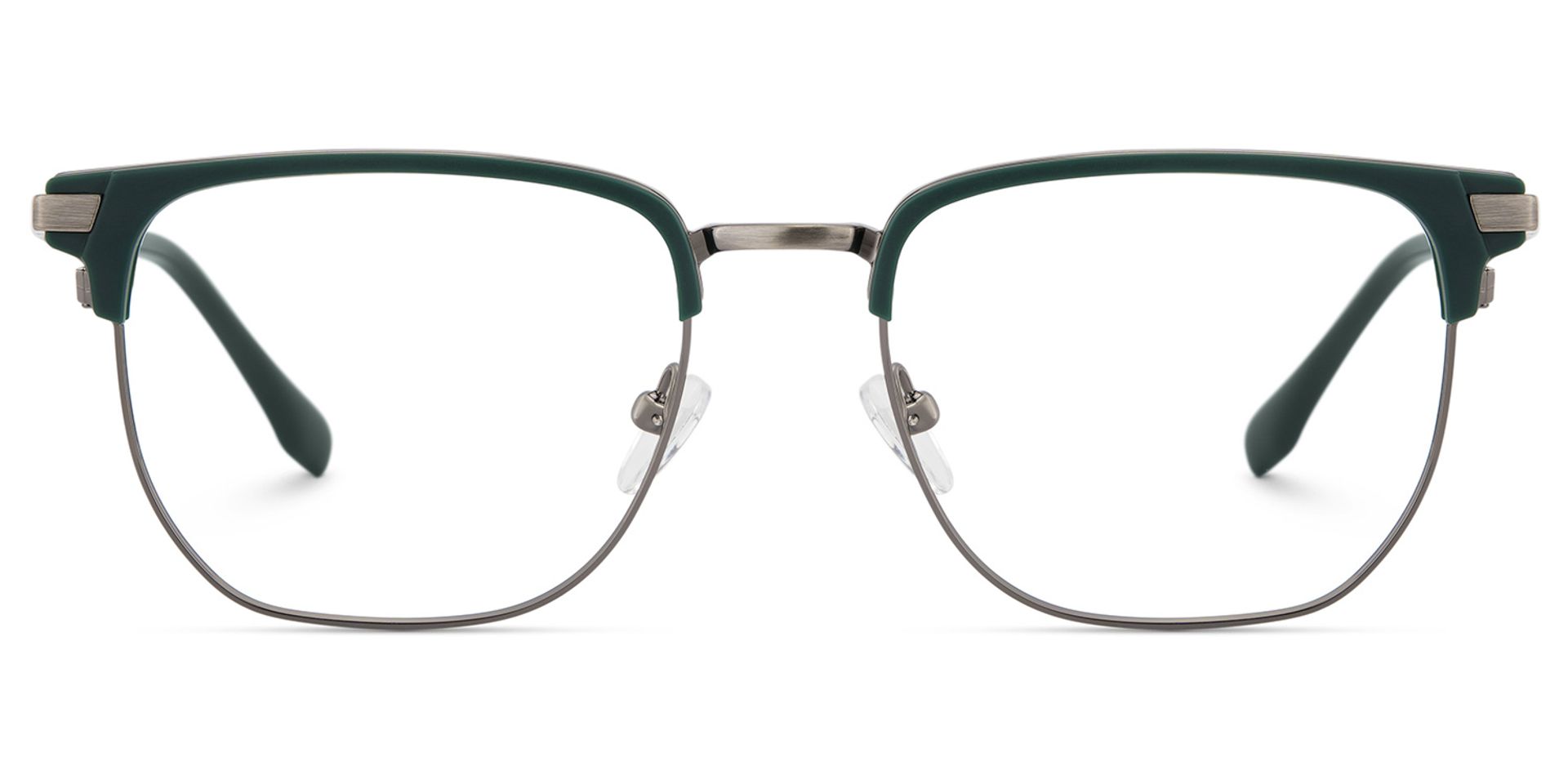 Zaira Browline Dark-Green Glasses | ZEELOOL UK0